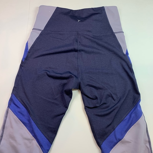 Old navy active purple color blocked leggings - Picture 4 of 4